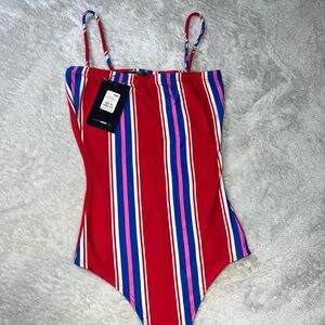 Striped Fashion Nova Bodysuit